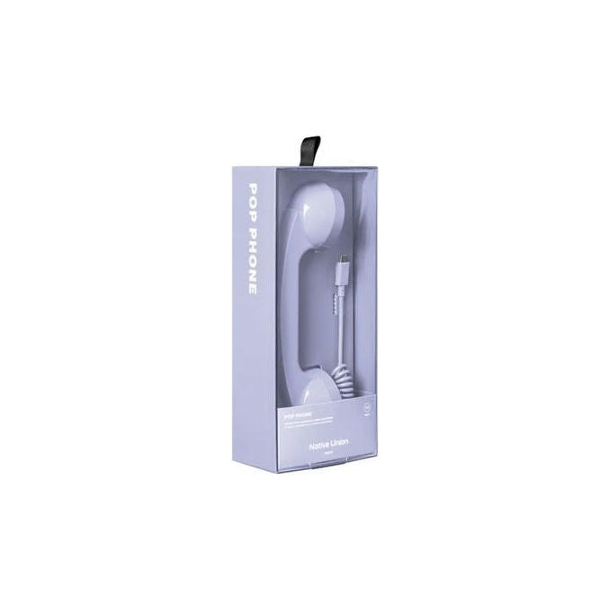 Native Union, Ricevitore Telefonico USB-C, Azzurro, Materiali Riciclati, Chiamate Audio e Video