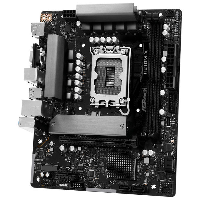 Asrock, Scheda Madre Micro ATX, Intel H810, LGA 1851, DDR5
