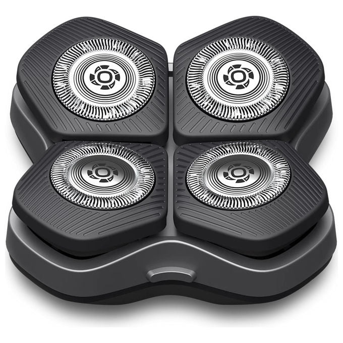 Philips HS740-15 Head Shaver Pro Testine di ricambio 4 pezzi lame ComfortCut acciaio svedese colore Argento