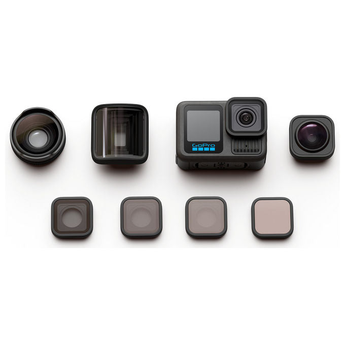 GoPro, Kit Obiettivi Serie HB, Nero, per HERO13 Black