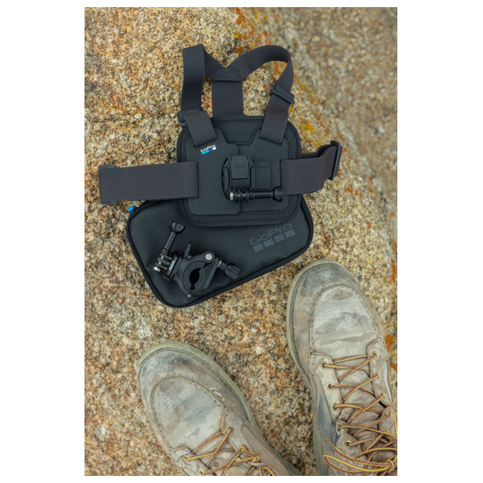 GoPro Sports Kit, Kit macchina fotografica, Supporto da petto, Supporto manubrio-sellino-asta