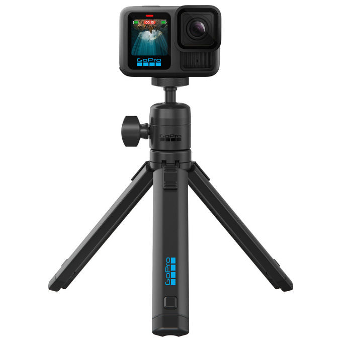 GoPro, Treppiede con Testa a Sfera, Alluminio, Nero, Compatto e Resistente