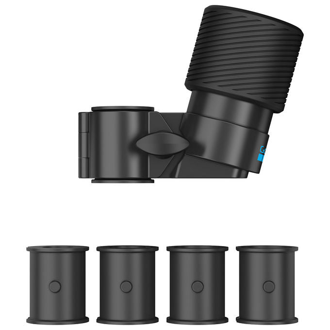 GoPro, Supporto per fotocamera sportiva, Compatibile con bastoncini da sci