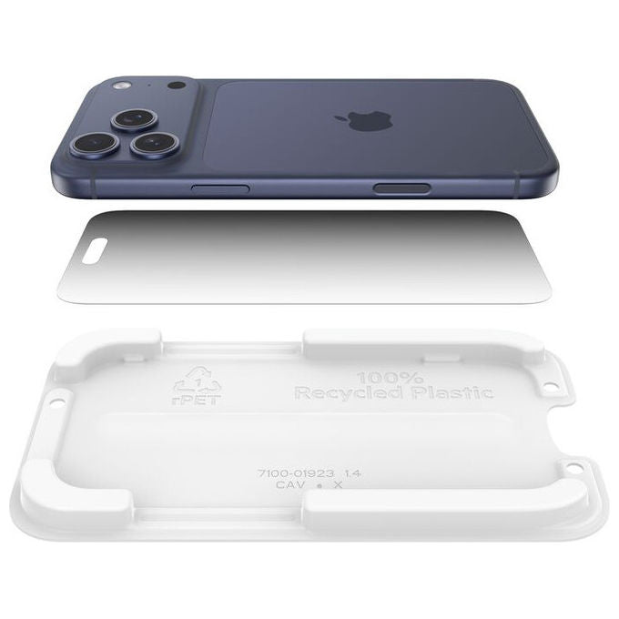Belkin, Pellicola Privacy ScreenForce InvisiGlass per Apple iPhone 17 Pro Max