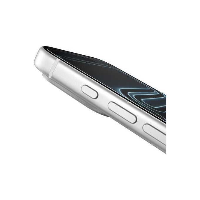 Belkin, Screenforce Invisiglass, Protezione Privacy Antibatterica per Iphone 17 Pro, Nero-Trasparente