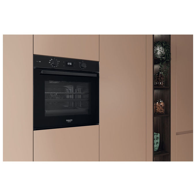 Hotpoint Ariston HAO458HSB Forno da incasso Elettrico 71 L Classe A+ 13 Programmi Vapore Idrolitico (60x60x55 cm) colore Nero