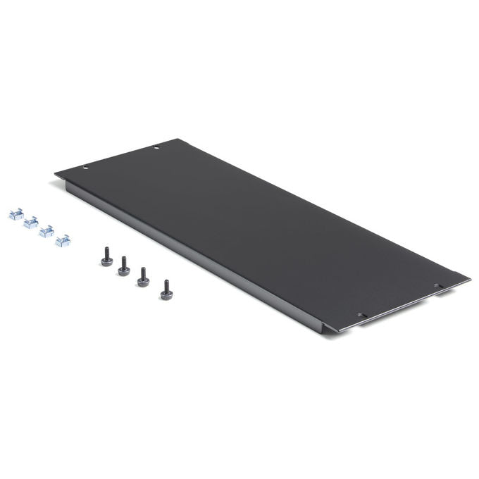 StarTech.com, Pannello Cieco 4U, Per Rack 19 Pollici, Acciaio, Nero
