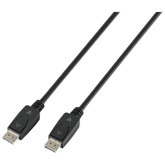 V7, Cavo DisplayPort 1.4, 32.4 Gbps, 8K UHD, 3 m, Nero