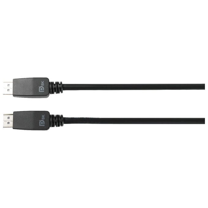 V7, Cavo DisplayPort 1.4, 32.4 Gbps, 8K UHD, 3 m, Nero