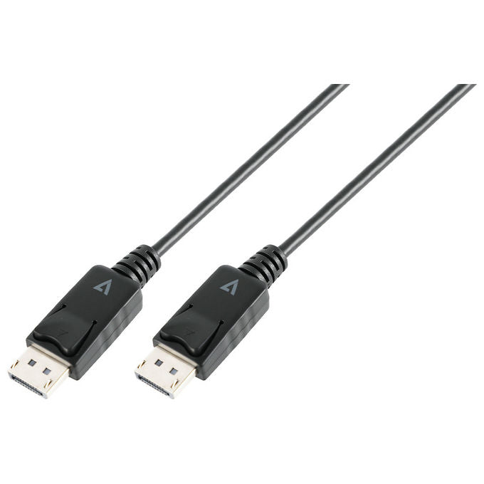 V7, Cavo DisplayPort 1.4, 32.4 Gbps, 8K UHD, 3 m, Nero