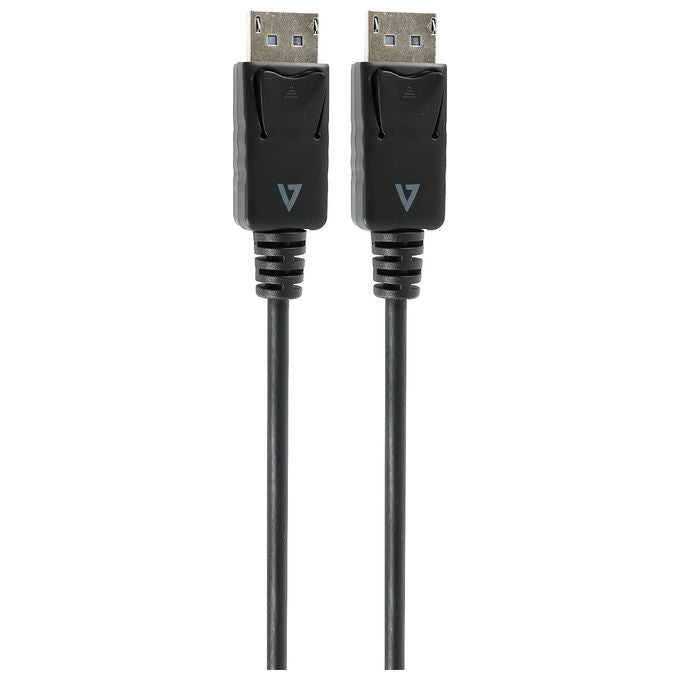 V7, Cavo DisplayPort 1.4, 32.4 Gbps, 8K UHD, 3 m, Nero