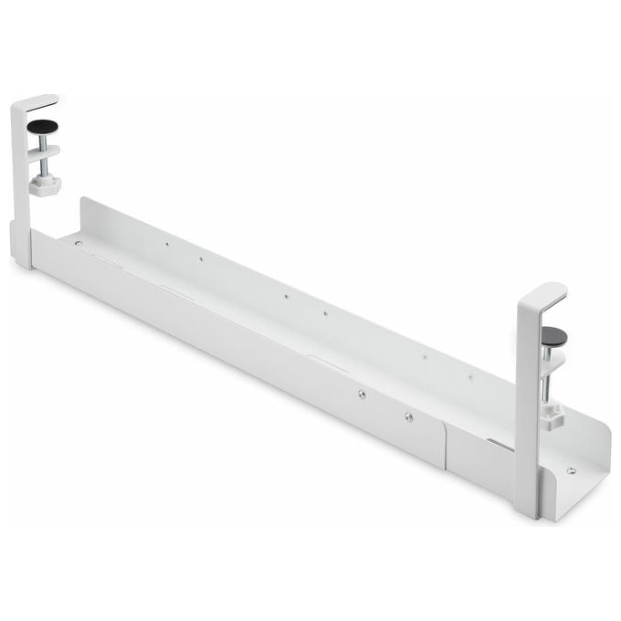 StarTech.com, Canalina Gestione cavi, Sotto Scrivania, Regolabile, Morsetto, Bianco