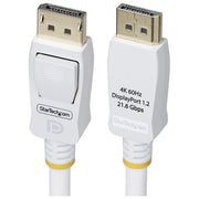 StarTech.com, Cavo DisplayPort 1.2, 3m, 4K 60Hz, 21.6Gbps, Bianco