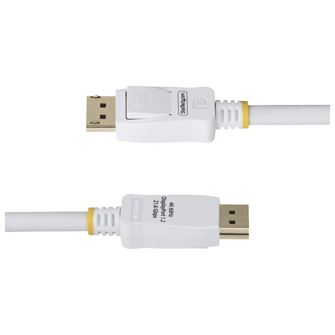 StarTech.com, Cavo DisplayPort 1.2, 3m, 4K 60Hz, 21.6Gbps, Bianco