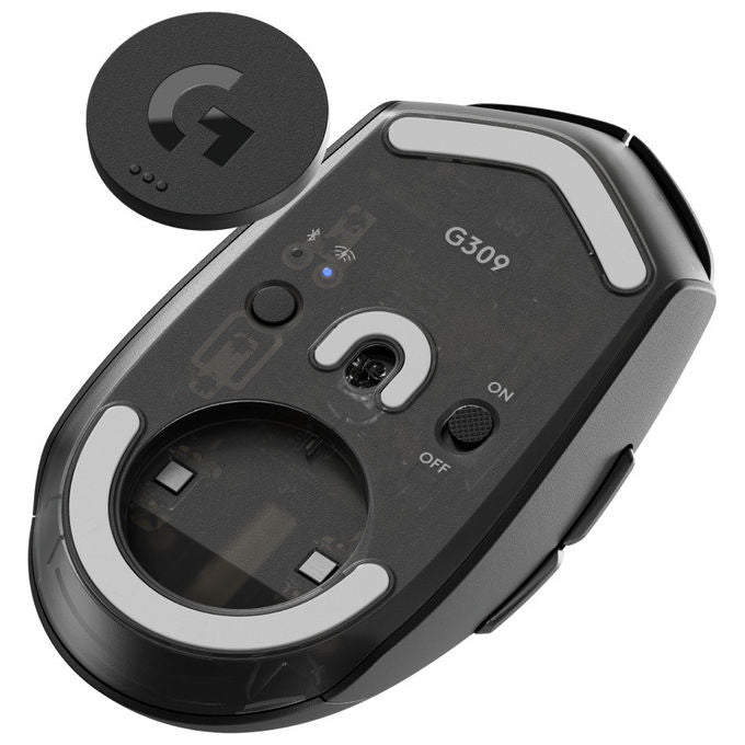Logitech G, Mouse Wireless, Lightspeed G309, Nero, Gaming
