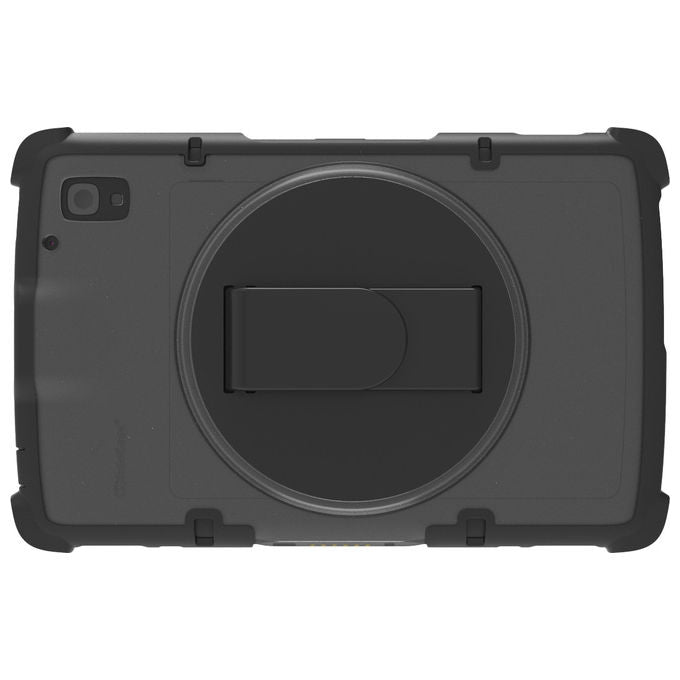 InfoCase, Custodia Tablet 8'', Cover Nera Trasparente per Zebra ET40-45