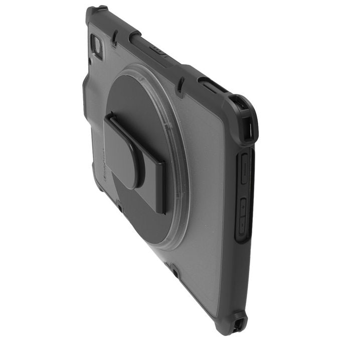 InfoCase, Custodia Tablet 8'', Cover Nera Trasparente per Zebra ET40-45