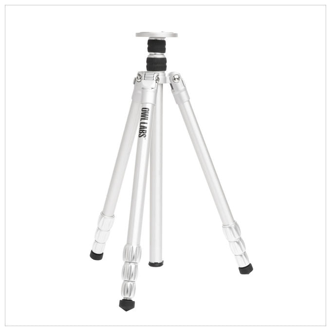 Owl Labs, Treppiede per Meeting Owl, Argento, Altezza 44.8-190cm, Con Custodia