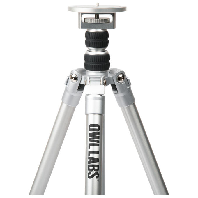 Owl Labs, Treppiede per Meeting Owl, Argento, Altezza 44.8-190cm, Con Custodia
