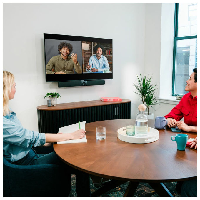 Owl Labs, Owl Bar, Sistema Videoconferenza 4K, 30MP, Barra Collaborazione Video, Nero