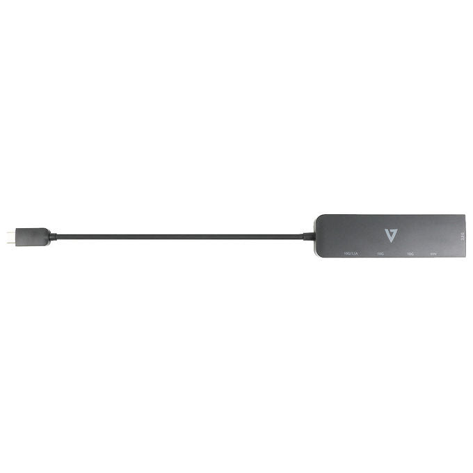 V7, Adattatore Usb-C, Ethernet 2.5G, Usb A, Usb-C, Rj45, Nero