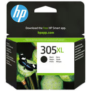 Hp, Cartuccia Inchiostro Nero, 305XL, Alta Capacita', Originale
