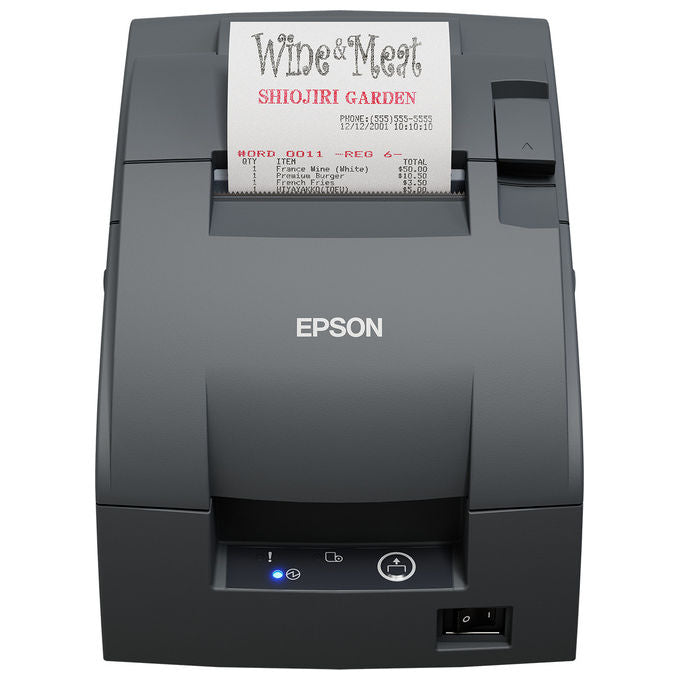 Epson, Stampante POS a Matrice di Punti TM-U220IIB, Grigia, Interfaccia Seriale RS-232