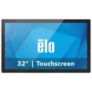 Elo, Monitor Touchscreen 32 Pollici, TouchPro PCAP, 40 Touch, Full HD Nero