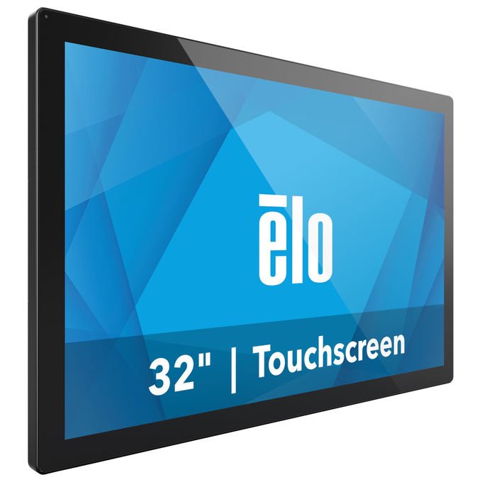 Elo, Monitor Touchscreen 32 Pollici, TouchPro PCAP, 40 Touch, Full HD Nero