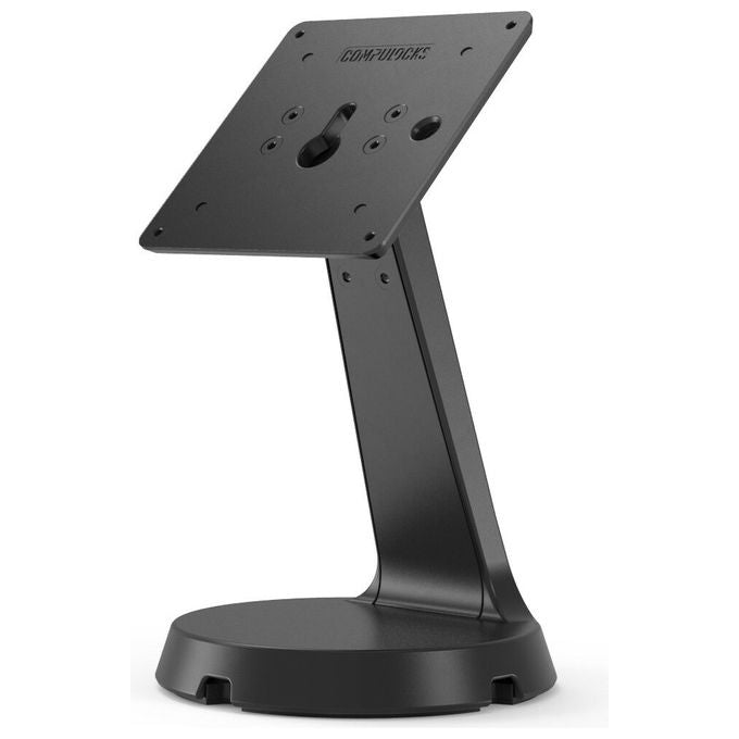 Compulocks, Supporto Antifurto Tablet Nero, VESA 75x75, 100x100mm, Alluminio, Acciaio, Inclinabile, Rotabile