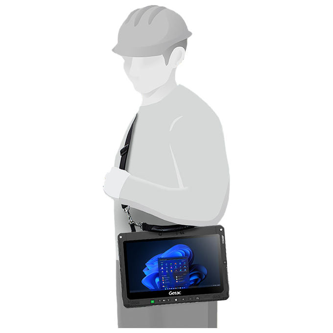 Infocase Fieldmate Mobility Bundle Heavy Weight, Cover Posteriore Nera per Getac 35,6 cm