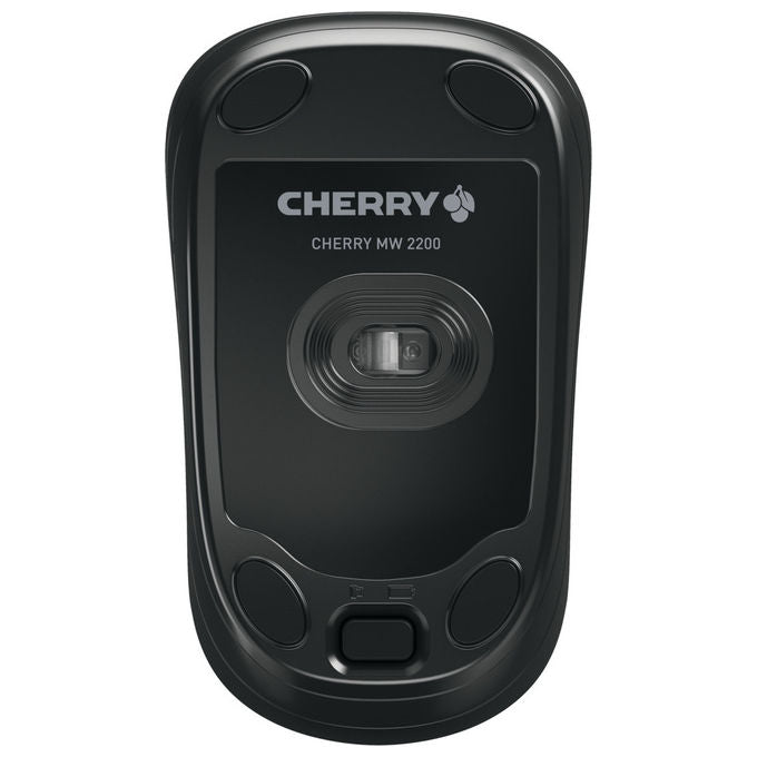Cherry, Mw 2200, Mouse Wireless, Ambidestro, Ottico, Nero