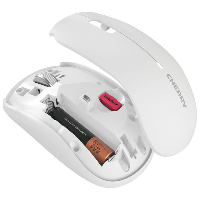 Cherry, Mouse Wireless, MW 2200, Ottico, Ambidestro, Bianco