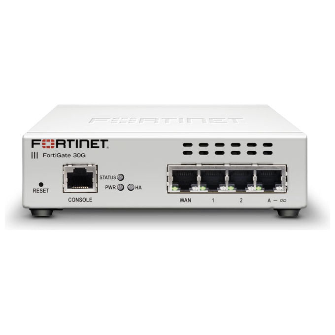Fortinet Firewall Fortigate FG-30G 4 Porte GE RJ45 SD-WAN NGFW