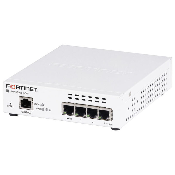Fortinet Firewall Fortigate FG-30G 4 Porte GE RJ45 SD-WAN NGFW