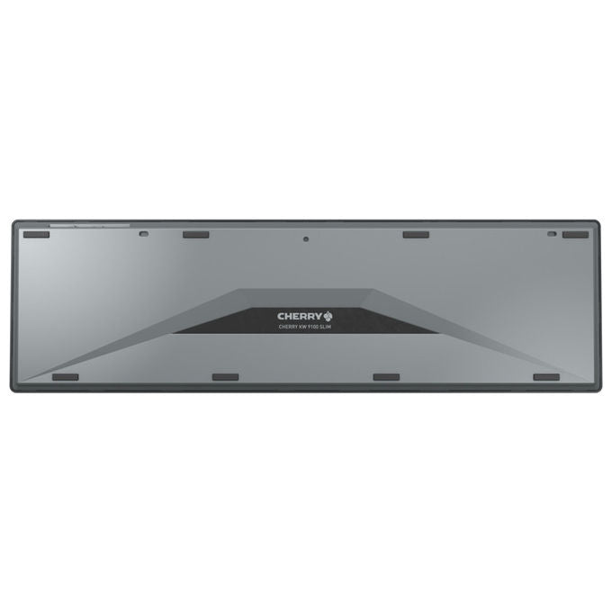 Cherry, Tastiera Wireless, QWERTY Portoghese, KW 9100 SLIM, Nero Grigio, Universale, RF + Bluetooth