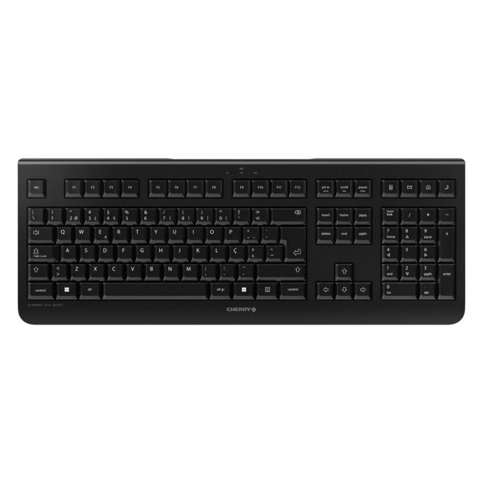 Cherry, Tastiera Wireless, QWERTY, Silenziosa, Nero
