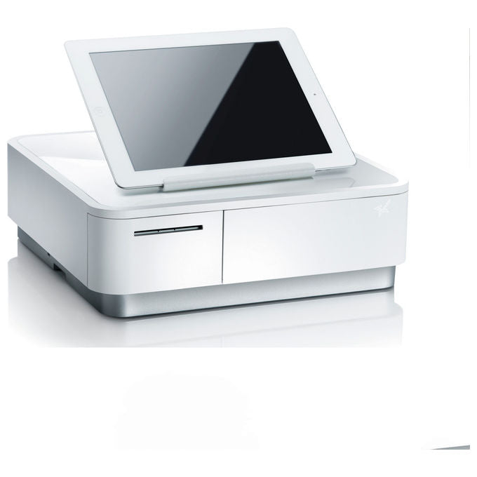 Star Micronics mPOP, Stampante POS Termica, Cassetto Contanti, USB-C, Bluetooth, Bianca