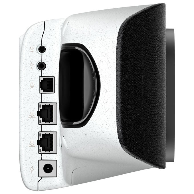 HP Poly Studio V72, Barra Video USB, 4K Ultra HD, Grandi Spazi, con Wi-Fi, Bianco