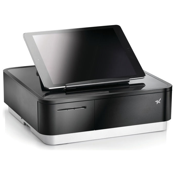 Star Micronics mPOP, Cassa e Stampante Termica, Bluetooth, USB, 58mm, Nero Argento