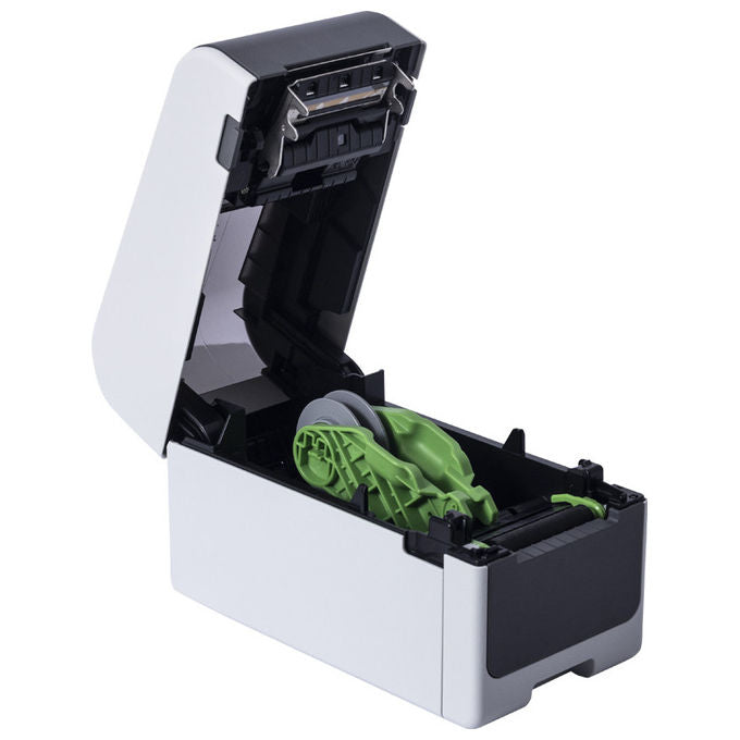 Brother, TD-2310D203, Stampante Etichette, Termica Diretta, 203x203 DPI, 152 mm-s, Cablato