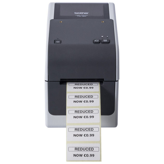 Brother, Stampante Etichette TD-2320D203, Termica Diretta, 203 x 203 DPI, 152 mm-sec, Cablata