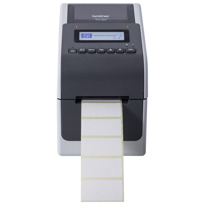 Brother, Stampante Etichette TD-2350D300, Termica Diretta, 300x300 DPI, 152 mm-s, Ethernet, Wi-Fi, Bluetooth