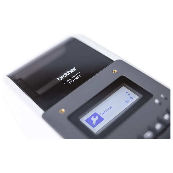 Brother, Stampante Etichette TD-2350D300, Termica Diretta, 300x300 DPI, 152 mm-s, Ethernet, Wi-Fi, Bluetooth