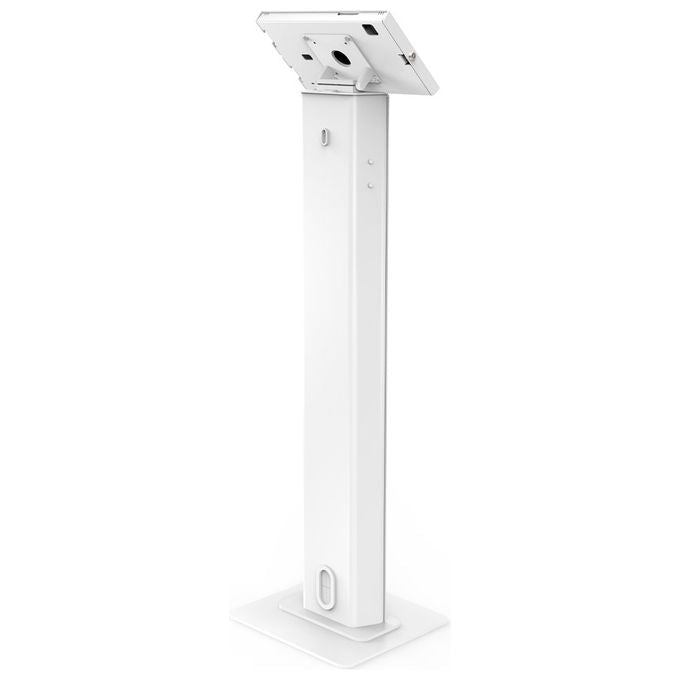 Compulocks, Supporto Antifurto Tablet Bianco 27,9 cm, Custodia Apex con Supporto Pavimento Brandizzabile