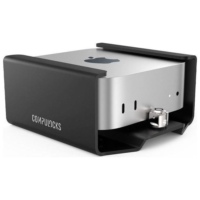 Compulocks, Supporto di Sicurezza con Blocco a Chiave, Nero, per Mac Mini