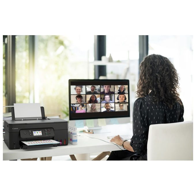 Canon, PIXMA G3590, Stampante Multifunzione, Getto d'Inchiostro, A4, Wi-Fi, Nero