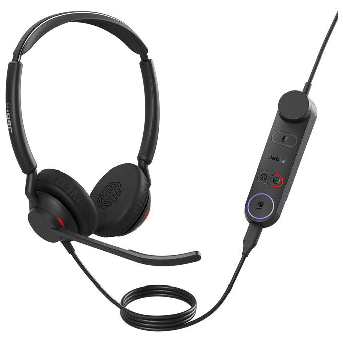 Jabra, Cuffie Cablate con Microfono, Engage 50 II, USB-C, Stereo, Nero, Ufficio