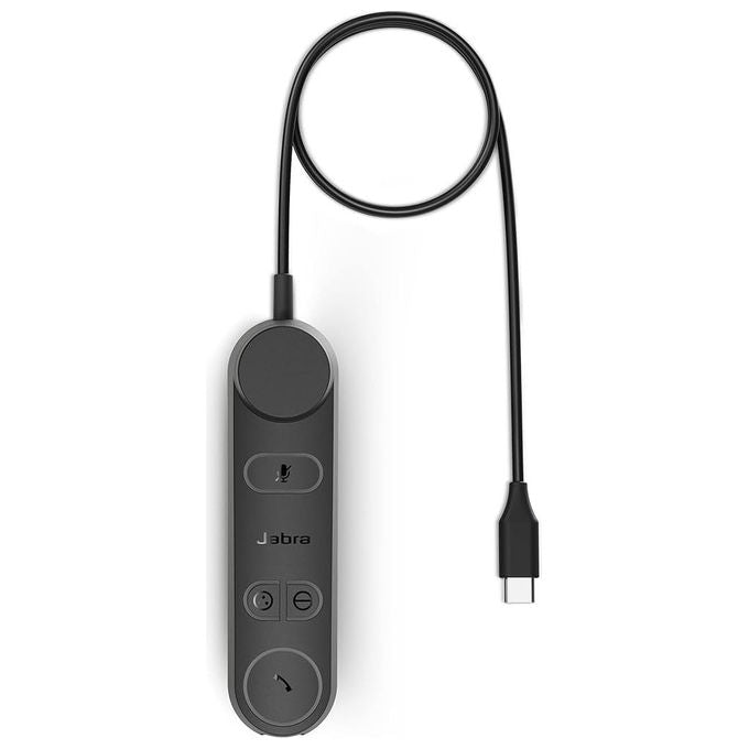 Jabra, Adattatore per Cuffie Engage 50 II Link UC, USB-C-A, Nero