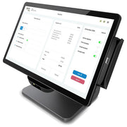 Elo Touch Solutions, Sistema POS All-In-One, 15.6'' Touchscreen, Intel Celeron N97, 8GB RAM, 128GB SSD, Nero